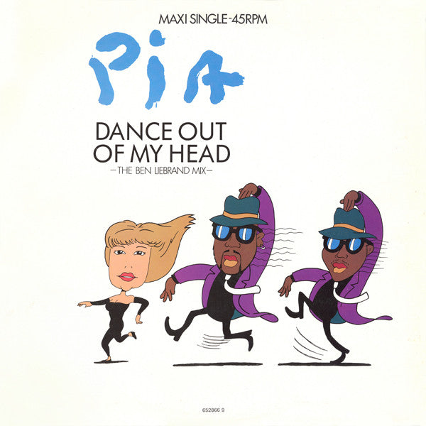 Pia Zadora : Dance Out Of My Head (The Ben Liebrand Mix) (12")