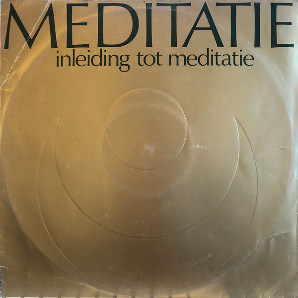 Ted Polderman / Rama Polderman : Meditatie - Inleiding Tot Meditatie (LP, Emb)