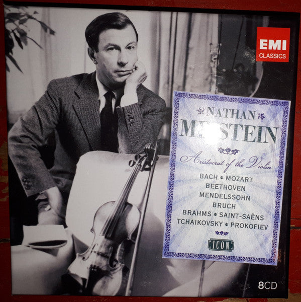 Nathan Milstein : Aristocrat Of The Violin (8xCD, Comp, Mono, RM + Box, Mono, RM)