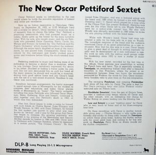 The New Oscar Pettiford Sextet : The New Oscar Pettiford Sextet (LP, Album, RE)