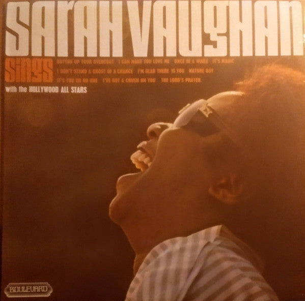 Sarah Vaughan : Sings With The Hollywood All Stars (LP, Album)