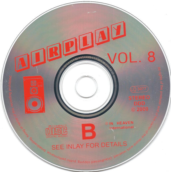 Various : Airplay Top Charts 8 2000 - Augustus 2000  (2xCD, Comp, Unofficial)