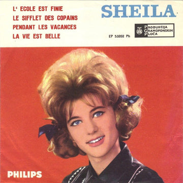 Sheila (5) : L'école Est Finie (7", EP, Mono)