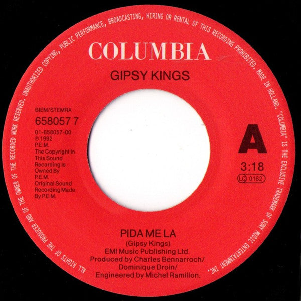 Gipsy Kings : Pida Me La (Musique de la Pub Orangina) (7")