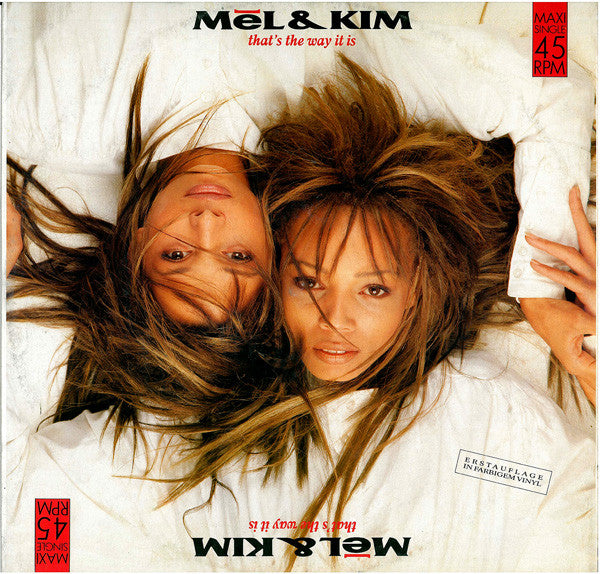 Mel & Kim : That's The Way It Is (12", Maxi, Red)