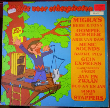 Various : 14 Hits Voor Etherpiraten 4 (LP, Comp)