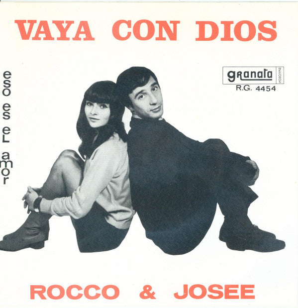 Rocco Granata & Josee Straks : Vaya Con Dios / Eso Es El Amor (7", Single)