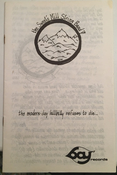 Kenny Hall And The Sweets Mill String Band : Kenny Hall And The Sweets Mill String Band (LP, Album)