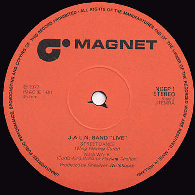 J.A.L.N. Band : Live (4 Track) (12")