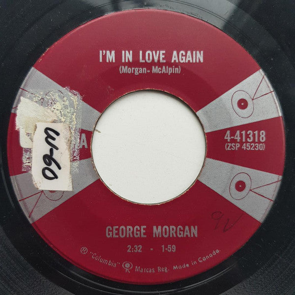 George Morgan (2) : I'm In Love Again (7", Single)