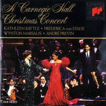 Kathleen Battle - Frederica von Stade - Wynton Marsalis - André Previn : A Carnegie Hall Christmas Concert (CD, Album)