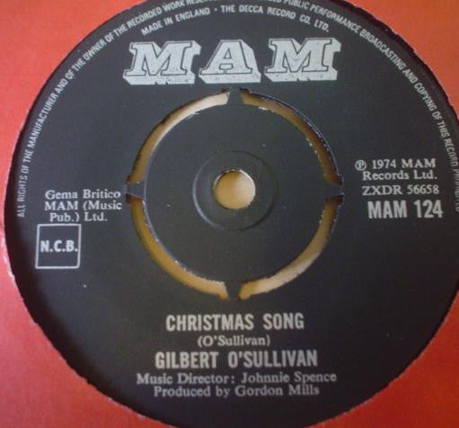 Gilbert O'Sullivan : Christmas Song (7", Single)