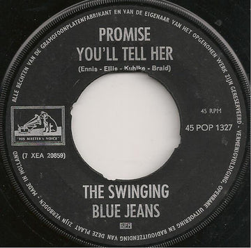 The Swinging Blue Jeans : Promise You'll Tell Her (7", Single)