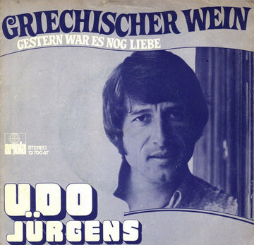 Udo Jürgens : Griechischer Wein  (7", Single)