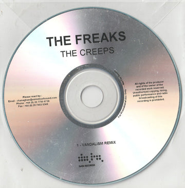 Freaks : The Creeps (CDr, Single, Promo)