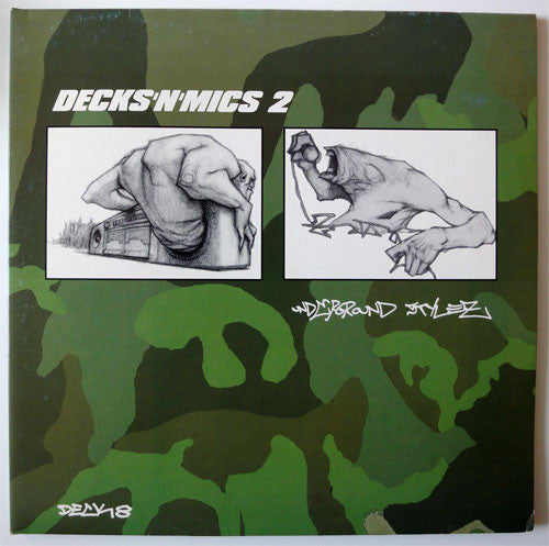 Various : Decks 'N' Mics 2 (Underground Stylez) (2xLP, Comp)