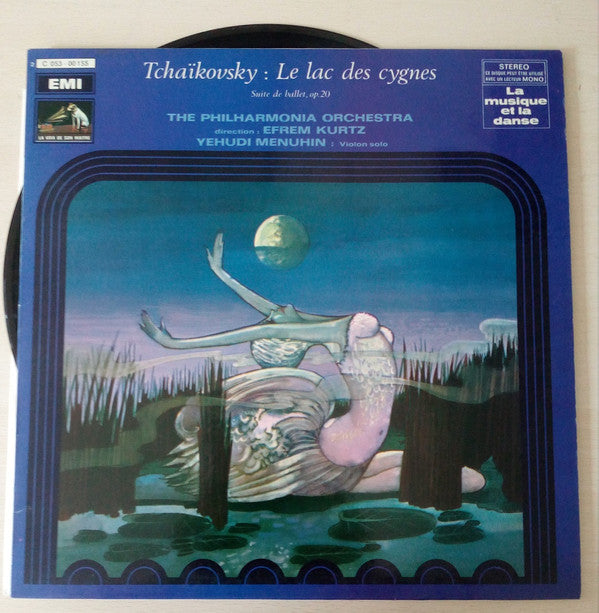 Pyotr Ilyich Tchaikovsky : Yehudi Menuhin - Philharmonia Orchestra - Efrem Kurtz : Le Lac Des Cygnes  (LP, RE)