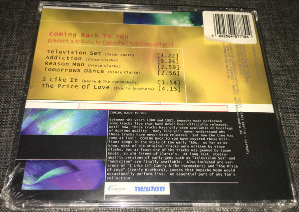 Coming Back To You : Coming Back To You Present: A Tribute To Depeche Mode (And Others) (CD, EP, Ltd, RE)