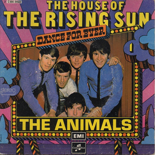 The Animals : The House Of The Rising Sun (7", Single, RE)