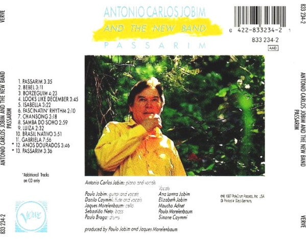 Antonio Carlos Jobim : Passarim (CD, Album)