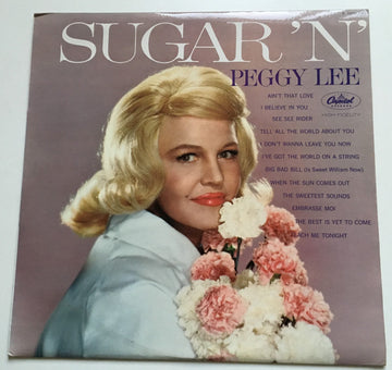 Peggy Lee : Sugar 'N' Spice (LP, Album, Mono)