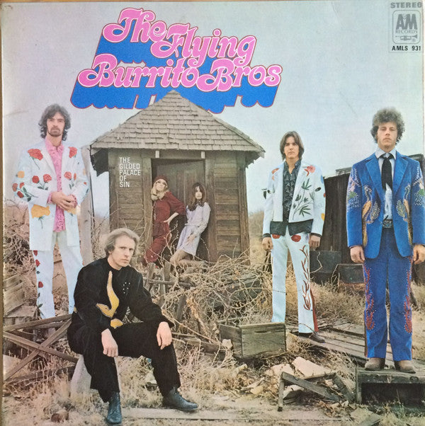 The Flying Burrito Bros : The Gilded Palace Of Sin (LP, Album)