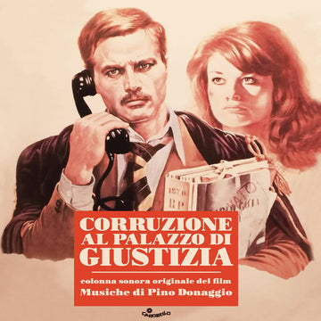 Pino Donaggio : Corruzione Al Palazzo Di Giustizia (LP, Album, RSD, Ltd, S/Edition, Red)