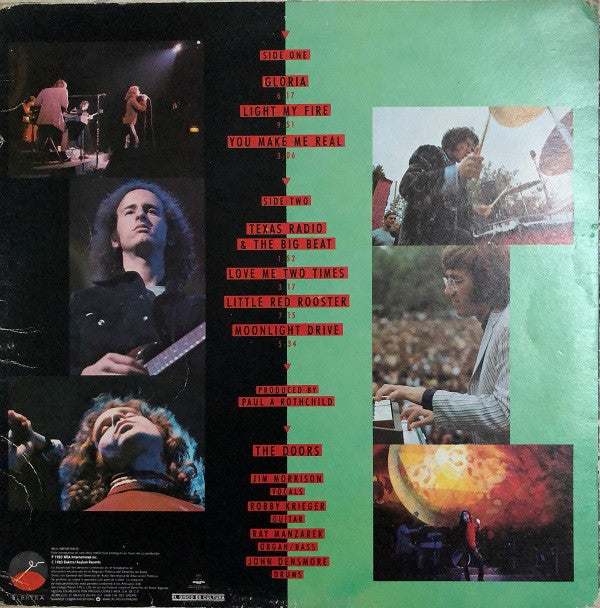 The Doors : Alive, She Cried (LP, Album, Spe)