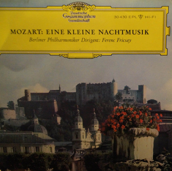 Wolfgang Amadeus Mozart, Berliner Philharmoniker, Ferenc Fricsay : Eine Kleine Nachtmusik G-Dur KV 525 (7", EP, Mono)