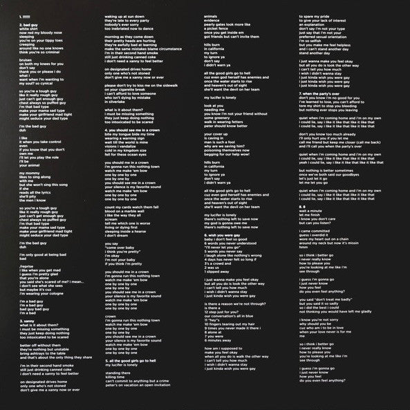 Billie Eilish : When We All Fall Asleep, Where Do We Go? (LP, Album, Yel)