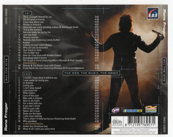 René Froger : All The Hits (2xCD, Comp)