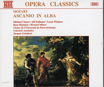 Wolfgang Amadeus Mozart, Michael Chance, Jill Feldman, Lorna Windsor, Rosa Mannion, Howard Milner, Chœur De L'Université De Paris-Sorbonne, Concerto Armonico, Jacques Grimbert : Ascanio In Alba (2xCD + Box)