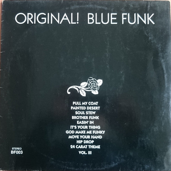 Various : Original ! Blue Funk Vol. 3 (LP, Comp)