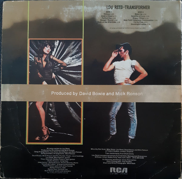Lou Reed : Transformer (LP, Album, ora)