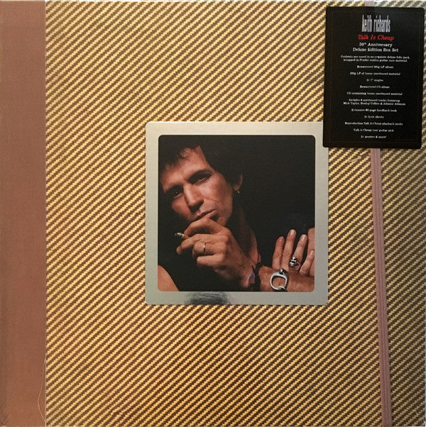 Keith Richards : Talk Is Cheap (30th Anniversary Deluxe Edition Box Set) (LP, Album, RE, RM, 180 + LP, Bon + 7", Single, RE )