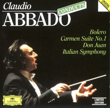 Claudio Abbado : Abbado Conducts: Bolero, Carmen Suite No.1, Don Juan, Italian Symphony (CD, Comp, Lim)