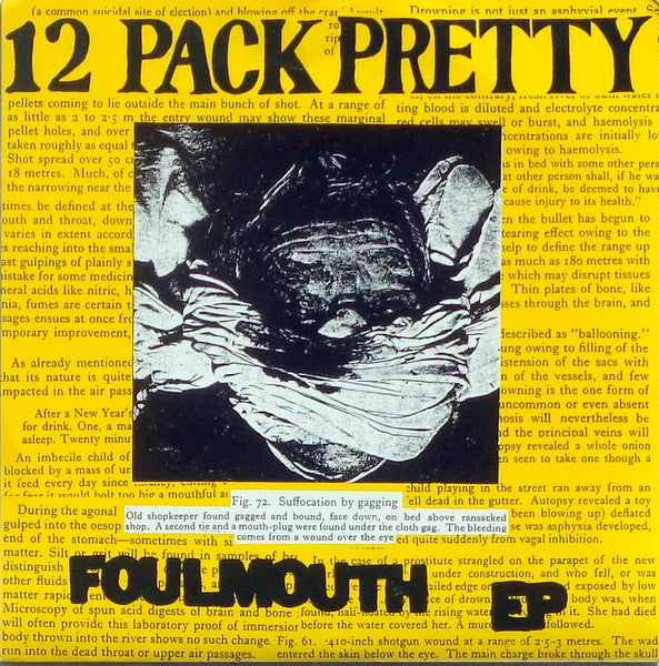 12 Pack Pretty : Foulmouth EP (7", EP)