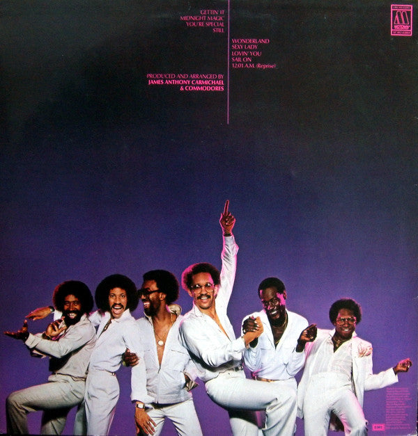 Commodores : Midnight Magic (LP, Album)