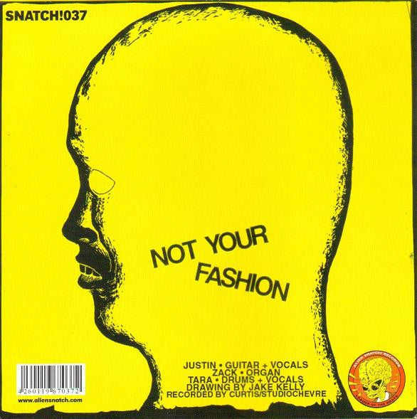 Turpentine Brothers : Get Your Mind Off Me / Not Your Fashion (7", Single, Ltd)