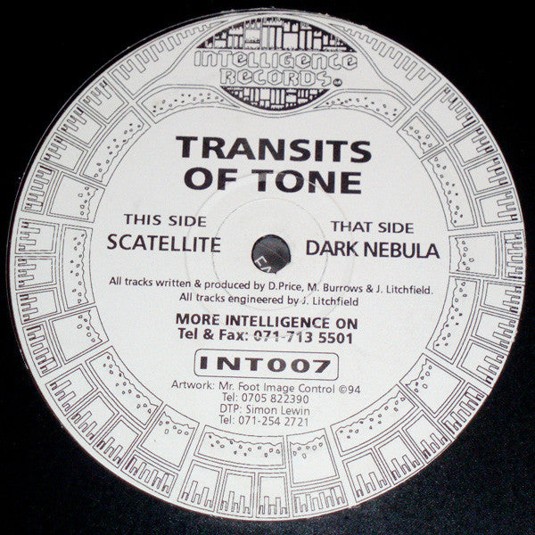 Transits Of Tone : Dark Nebula / Scatellite (12")