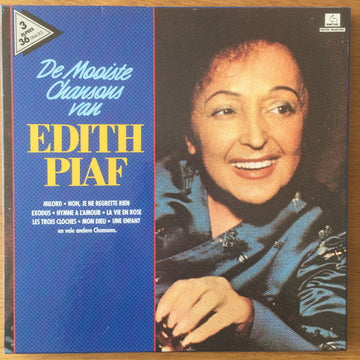 Edith Piaf : De Mooiste Chansons Van Edith Piaf (3xLP, Comp)