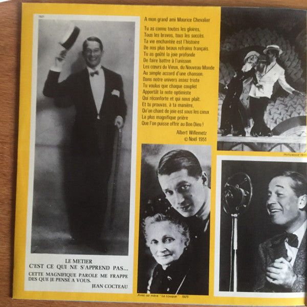 Maurice Chevalier : Ma Pomme (2xLP, Comp)