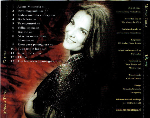 Monica Triga : Diz-me (CD, Album)