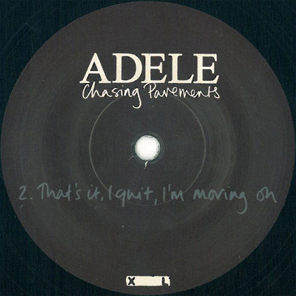 Adele (3) : Chasing Pavements (7", Single)