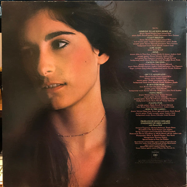 Karla Bonoff : Karla Bonoff (LP, Album)