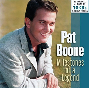 Pat Boone : Milestones Of A Legend (10xCD, Comp + Box)