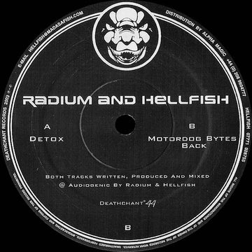 Radium And Hellfish : Detox / Motordog Bytes Back (12")