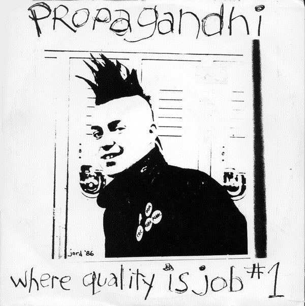 Propagandhi : Where Quality Is Job #1 (2x7", Ltd, Cle)