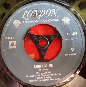 Julie London : Send For Me (7", Single)