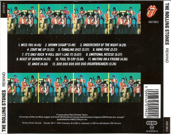 The Rolling Stones : Rewind (CD, Comp)